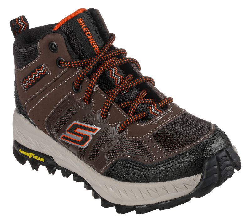 Chlapecké Boty Skechers Fuse Tread - Trek-Surge Čokolády Černé | CZ.403709LCHBK