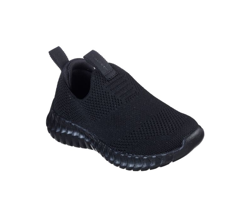 Chlapecké Ležérní Tenisky Skechers Elite Flex - Wasick Černé | CZ.97891NBBK