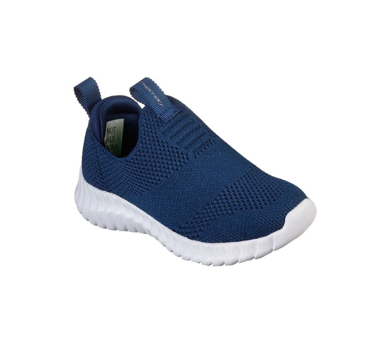 Chlapecké Ležérní Tenisky Skechers Elite Flex - Wasick Tmavě Blankyt | CZ.97891NNVS