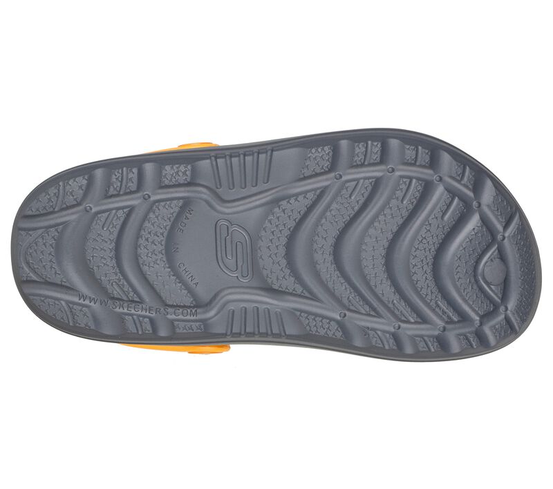 Chlapecké Ležérní Tenisky Skechers Foamies: Swifters II - Be Warmer Podšité Šedé Oranžové | CZ.406456LCCOR