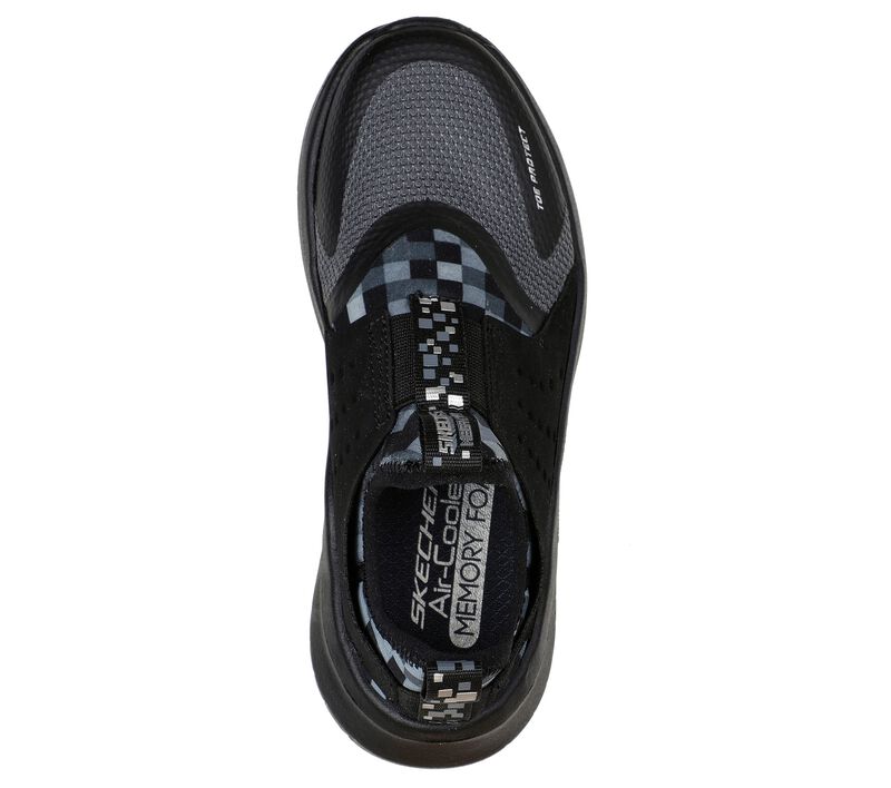 Chlapecké Ležérní Tenisky Skechers Mega-Craft: Ultra Flex 2.0 - Cubor Černé Šedé | CZ.402202LBKCC