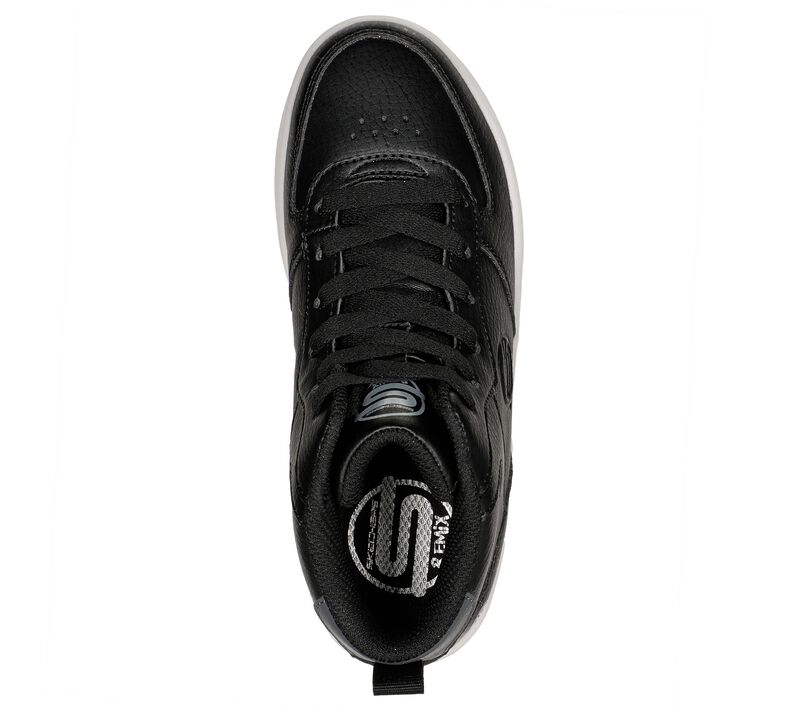 Chlapecké Ležérní Tenisky Skechers Sportovní Court 92 - Show Stopping Černé | CZ.400621LBLK