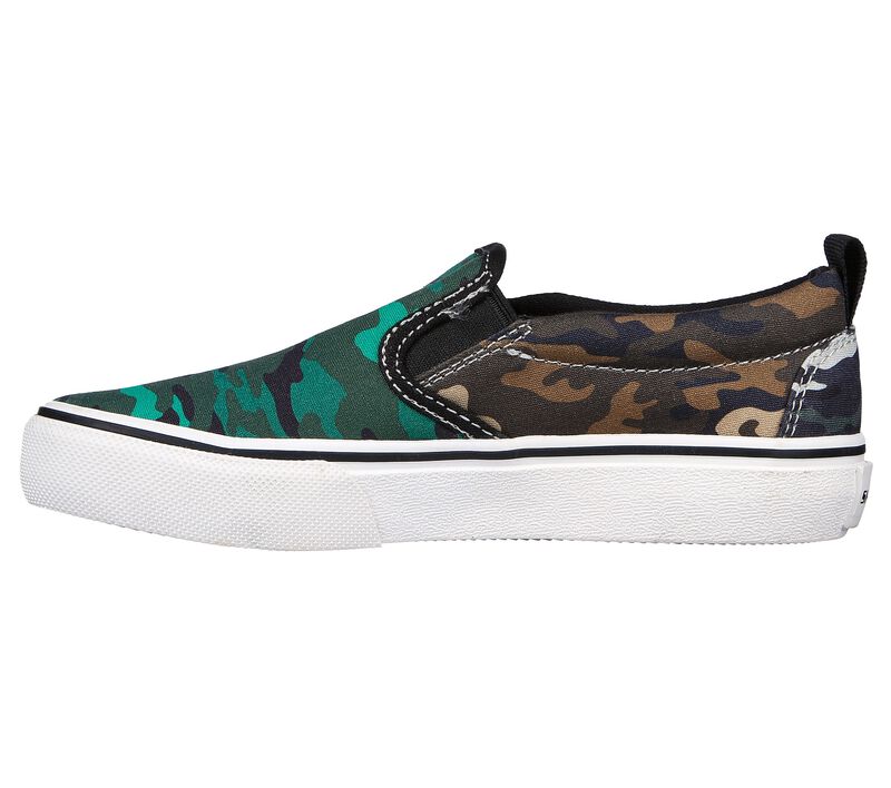 Chlapecké Ležérní Tenisky Skechers Street Fame - Hide-N-Camo Zelene Viacfarebný | CZ.405710LGRMT