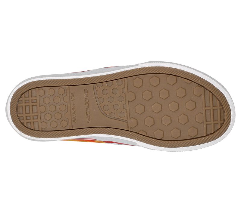 Chlapecké Ležérní Tenisky Skechers Street Fame - Lava Clouds Červené Černé | CZ.405712LRDBK