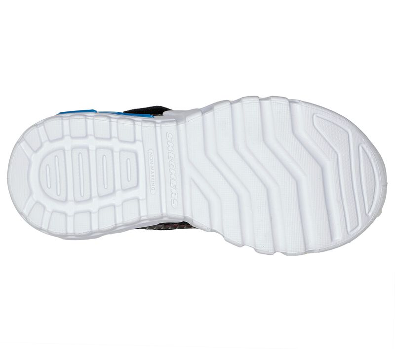 Chlapecké Light Up Boty Skechers Flex-Glow Elite - Vorlo Černé Červené Blankyt | CZ.400137LBKRB