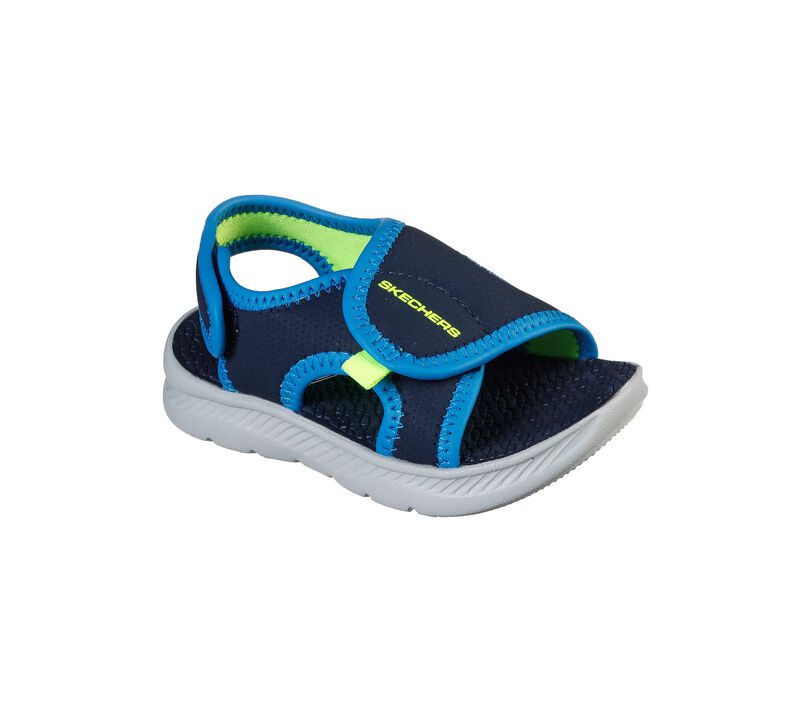 Chlapecké Sandály Skechers C-Flex Sandal 2.0 - Swenzer Tmavě Blankyt Blankyt | CZ.400043NNVBL