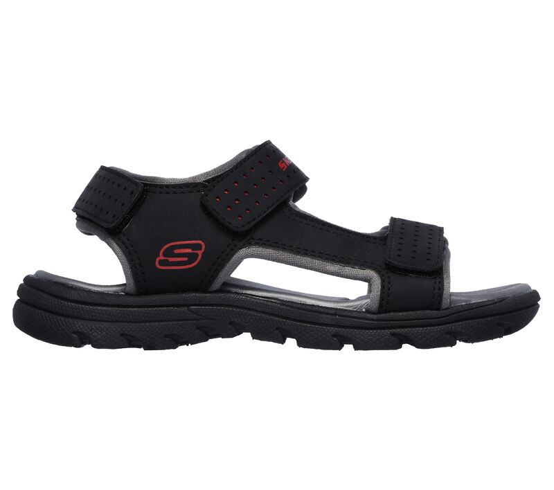 Chlapecké Sandály Skechers Supreme - River Blast Černé | CZ.92223LBLK