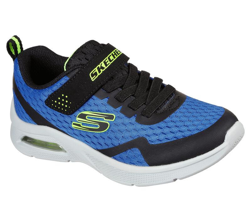 Chlapecké Sportovní Tenisky Skechers Microspec Max - Torvix Královská Modrá Černé | CZ.403775LRYBK