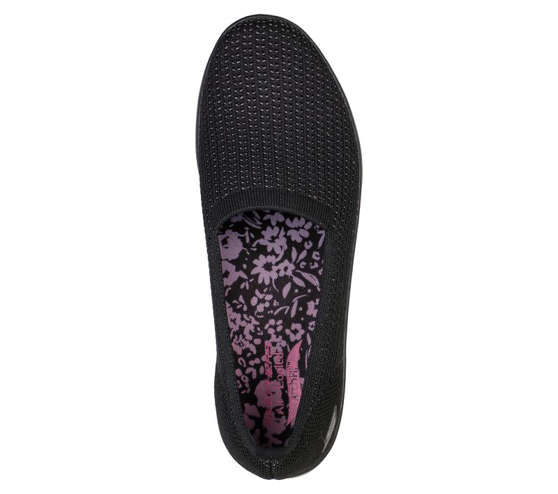 Dámské Baleríny Skechers Arch Fit Uplift - Sweet Notion Černé | CZ.136559BBK