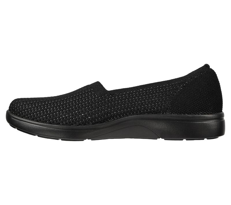 Dámské Baleríny Skechers Arch Fit Uplift - Sweet Notion Černé | CZ.136559BBK