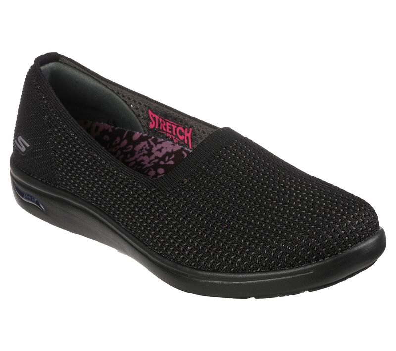 Dámské Baleríny Skechers Arch Fit Uplift - Sweet Notion Černé | CZ.136559BBK