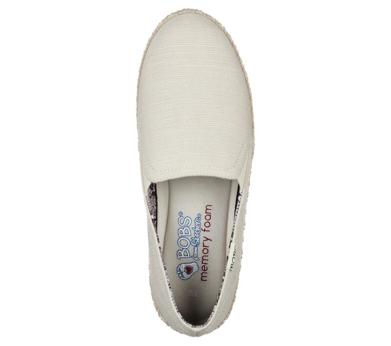 Dámské Baleríny Skechers BOBS Flexpadrille 3.0 - Dark Horse Béžový | CZ.113091NAT