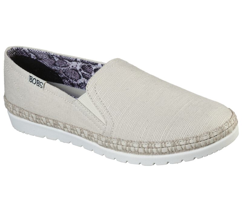 Dámské Baleríny Skechers BOBS Flexpadrille 3.0 - Dark Horse Béžový | CZ.113091NAT