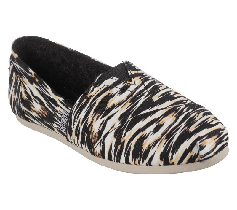 Dámské Baleríny Skechers BOBS Plush - City Roads Zebra | CZ.113526ZBA