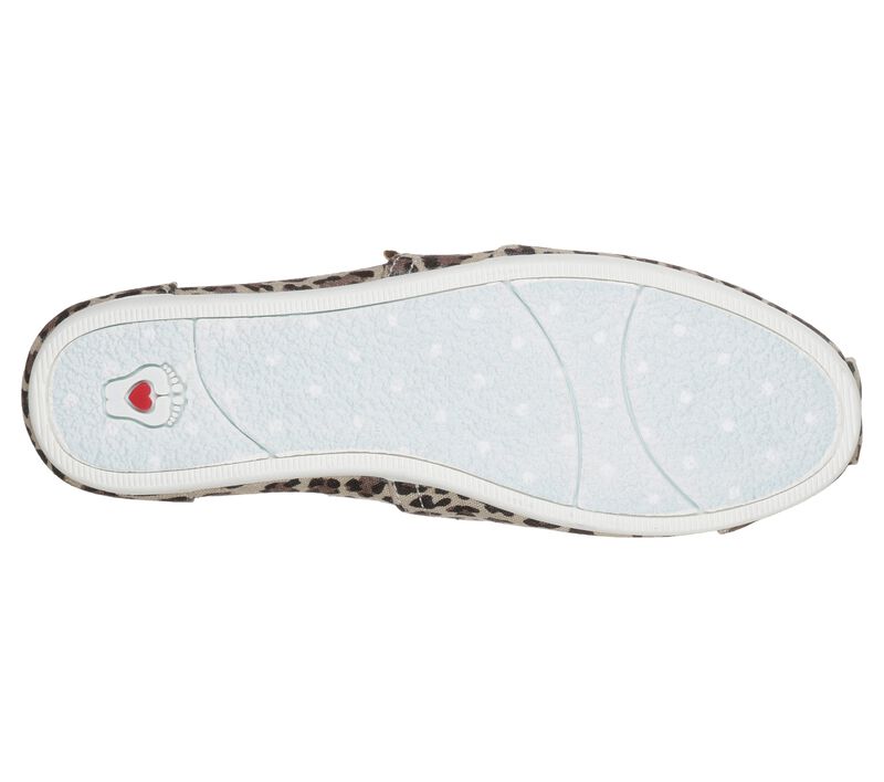 Dámské Baleríny Skechers BOBS Plush - Hot Spotted Leopard | CZ.33417LPD