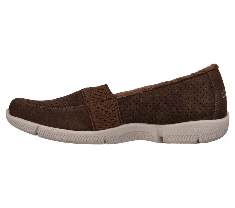 Dámské Baleríny Skechers Be-Lux - Moonlight Stroll Čokolády | CZ.100196CHOC