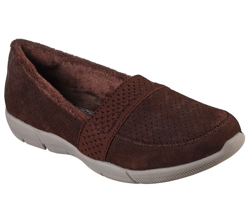 Dámské Baleríny Skechers Be-Lux - Moonlight Stroll Čokolády | CZ.100196CHOC