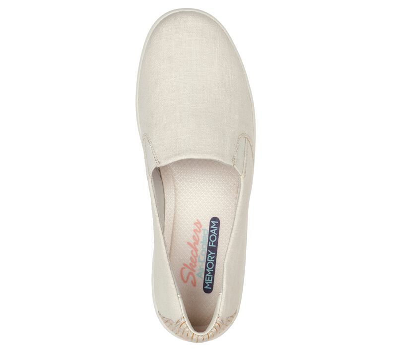 Dámské Baleríny Skechers Breeze St - Sunshiny Béžový | CZ.100414NAT