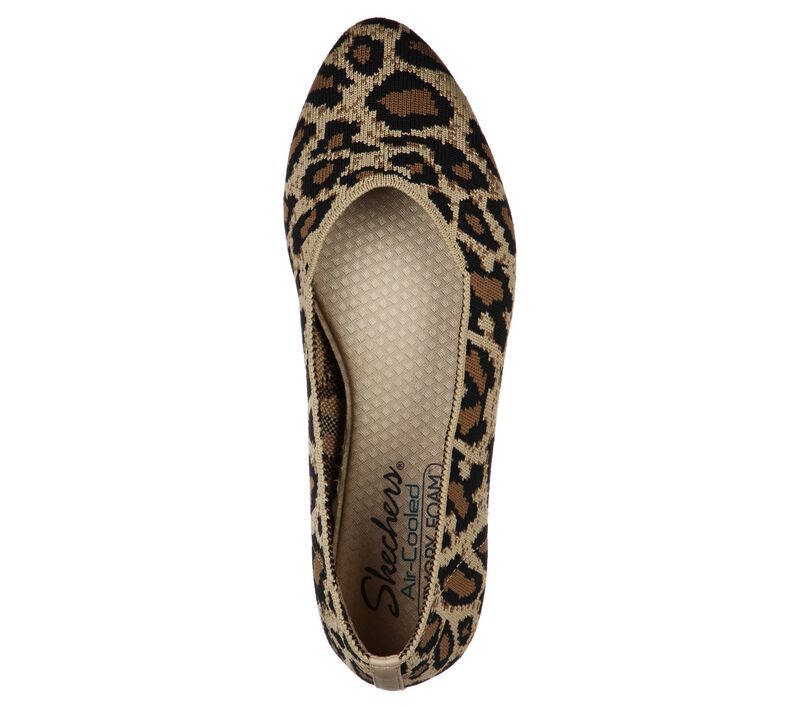 Dámské Baleríny Skechers Cleo - Claw-Some Béžový | CZ.44886NAT