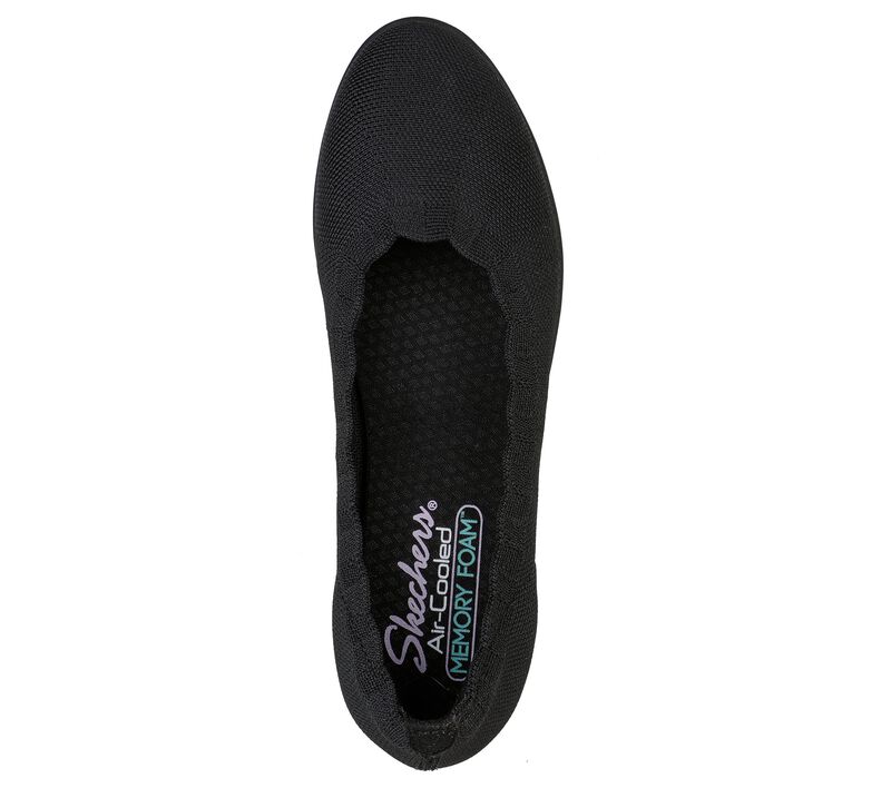 Dámské Baleríny Skechers Cleo Flex Klínku - Spellbind Černé | CZ.158156BBK