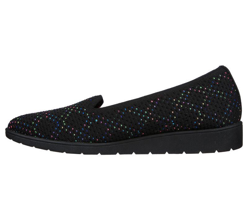 Dámské Baleríny Skechers Cleo Flex Klínku - Beautifully Černé Viacfarebný | CZ.158329BKMT