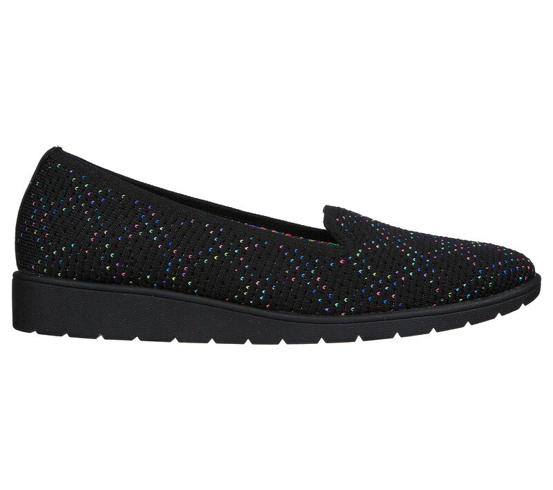 Dámské Baleríny Skechers Cleo Flex Klínku - Beautifully Černé Viacfarebný | CZ.158329BKMT