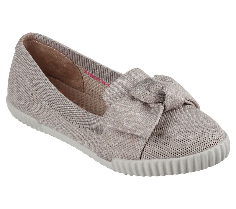 Dámské Baleríny Skechers Cleo Maya Šedé Hnědé | CZ.158480TPE