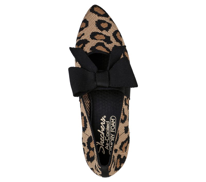 Dámské Baleríny Skechers Cleo Point - Wild Charmer Leopard | CZ.158305LPD