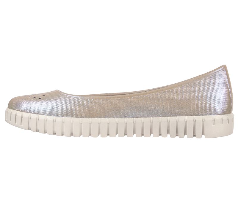 Dámské Baleríny Skechers Foamies: Sepulveda Blvd - Sweet Shimmer Šedé Hnědé | CZ.111158TPE