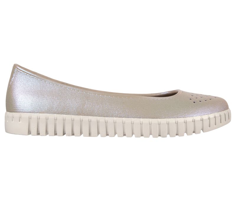 Dámské Baleríny Skechers Foamies: Sepulveda Blvd - Sweet Shimmer Šedé Hnědé | CZ.111158TPE