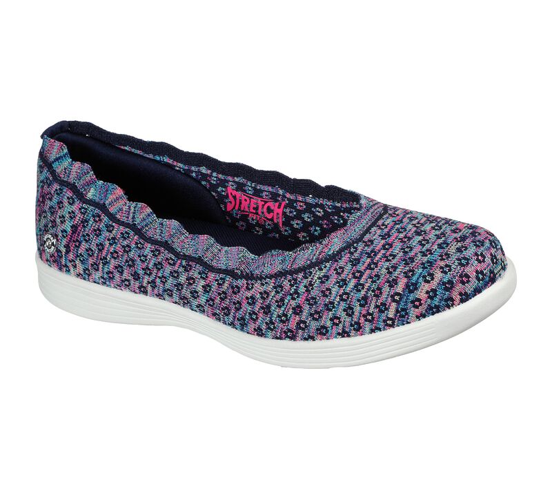 Dámské Baleríny Skechers On-the-GO Dreamy - Brilliant Tmavě Blankyt Viacfarebný | CZ.136228NVMT