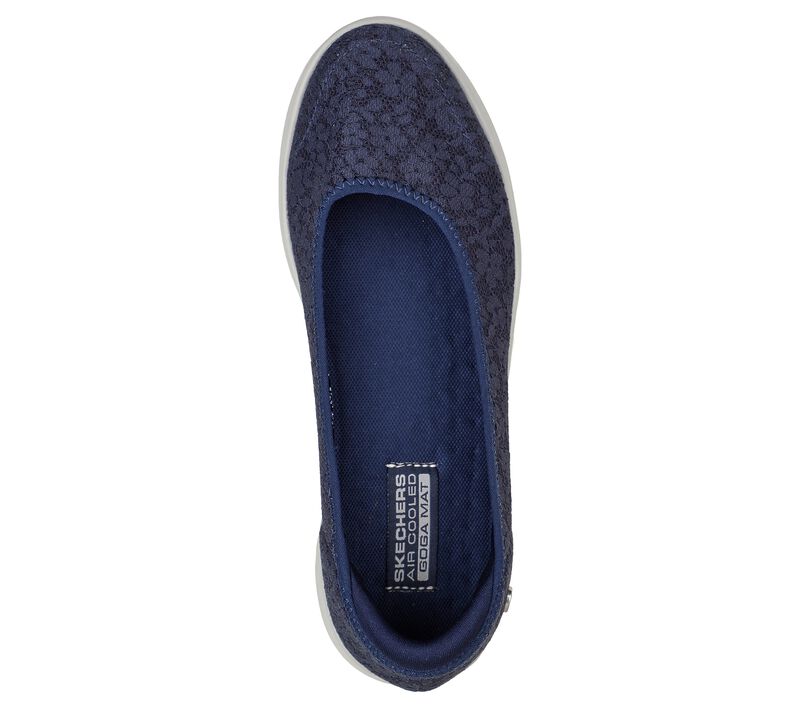 Dámské Baleríny Skechers On-the-GO Dreamy - Heavenly Tmavě Blankyt | CZ.136229NVY