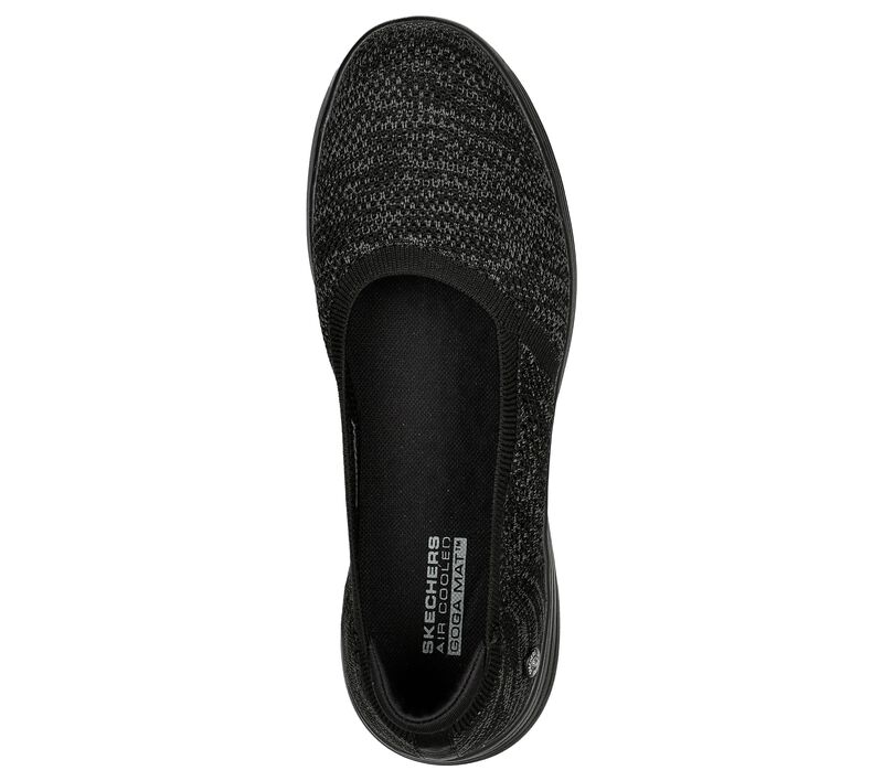 Dámské Baleríny Skechers On-the-GO Dreamy - Radiant Černé Šedé | CZ.136253BKGY