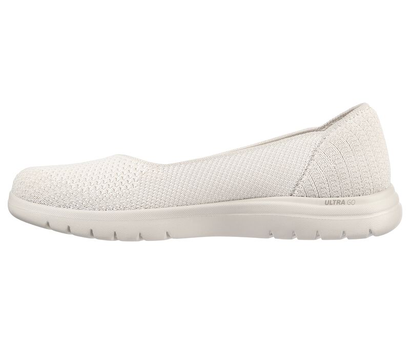 Dámské Baleríny Skechers On-the-GO Flex - Perfect Match Béžový | CZ.136398NAT