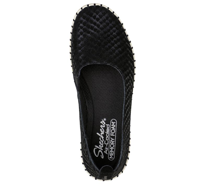 Dámské Baleríny Skechers Sepulveda 2.0 - Summer Sheen Černé | CZ.100160BLK