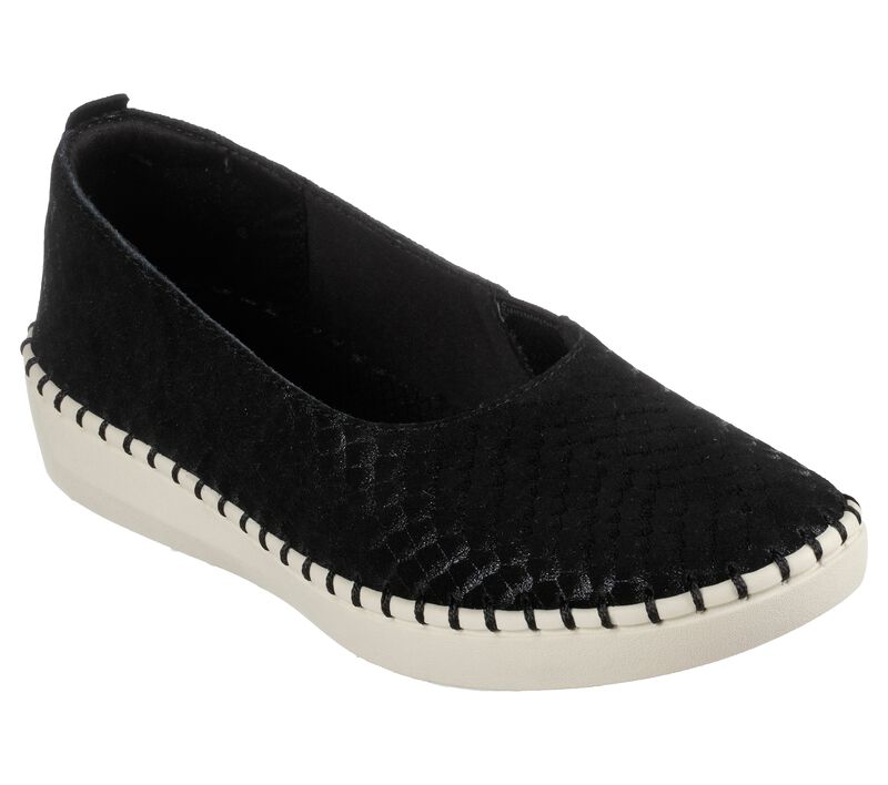 Dámské Baleríny Skechers Sepulveda 2.0 - Summer Sheen Černé | CZ.100160BLK