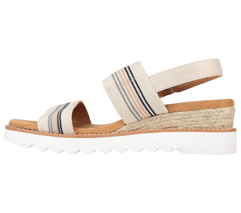 Dámské Boty Na Klínku Skechers BOBS Desert Kiss Hi - Tea Time Béžový Viacfarebný | CZ.113863NTMT