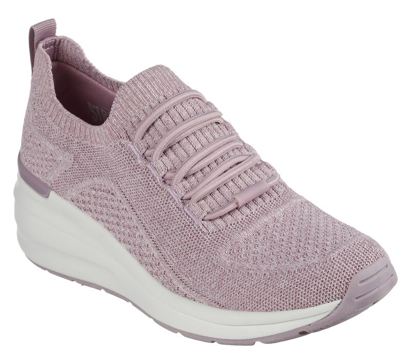 Dámské Boty Na Klínku Skechers Billion - Woven Walks Fialové | CZ.155626MVE