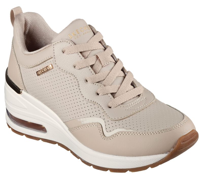 Dámské Boty Na Klínku Skechers Million Air - Hotter Air Šedé Hnědé | CZ.155399TPE