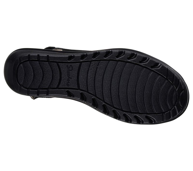 Dámské Boty Na Klínku Skechers Parallel - Trapezoid Černé | CZ.48852BLK