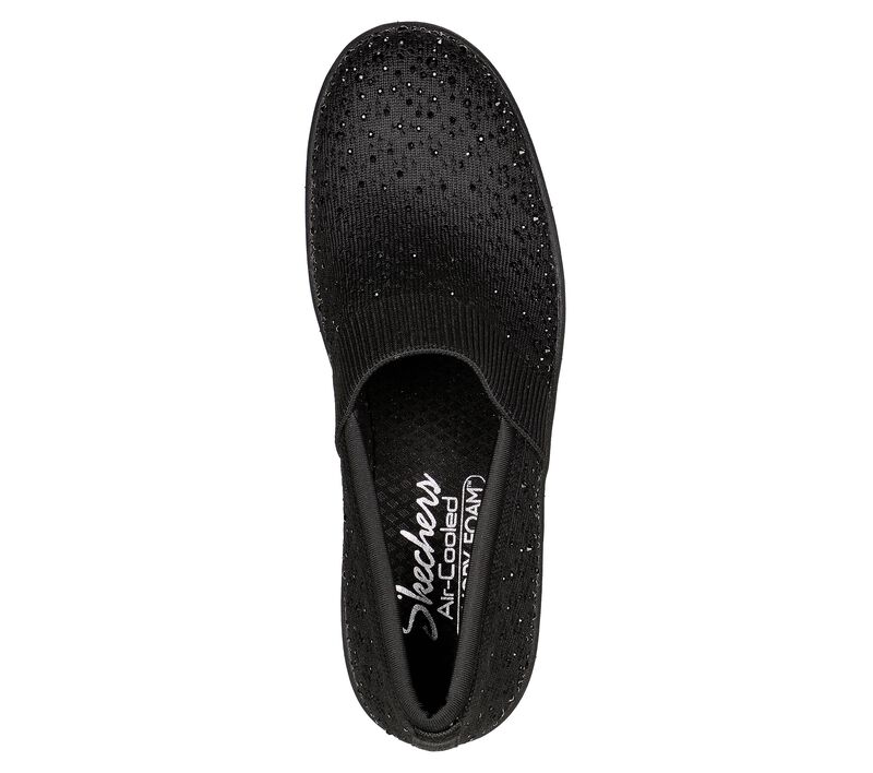 Dámské Boty Na Klínku Skechers Pier-Lite - In Glitz Černé | CZ.158419BBK