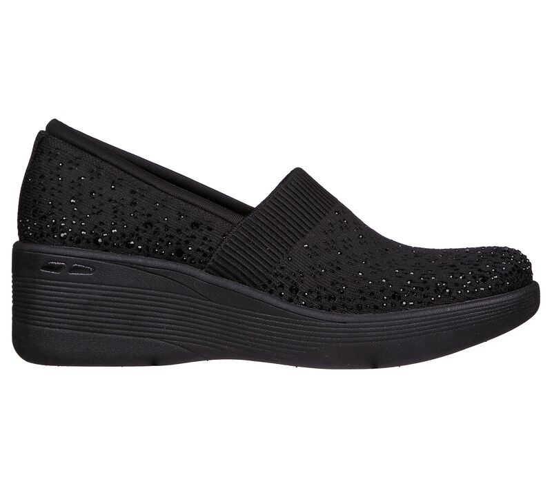 Dámské Boty Na Klínku Skechers Pier-Lite - In Glitz Černé | CZ.158419BBK