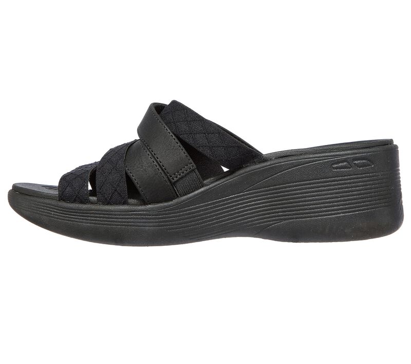 Dámské Boty Na Klínku Skechers Pier-Lite - Fading Sun Černé | CZ.163273BBK