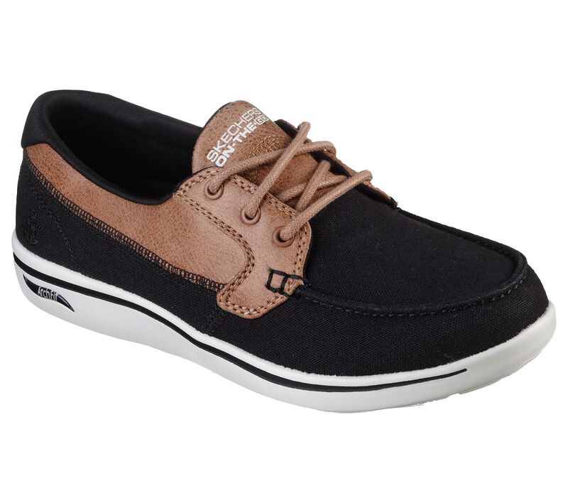 Dámské Boty Sebago Skechers Arch Fit Uplift - Cruise\'n By Černé | CZ.136620BLK