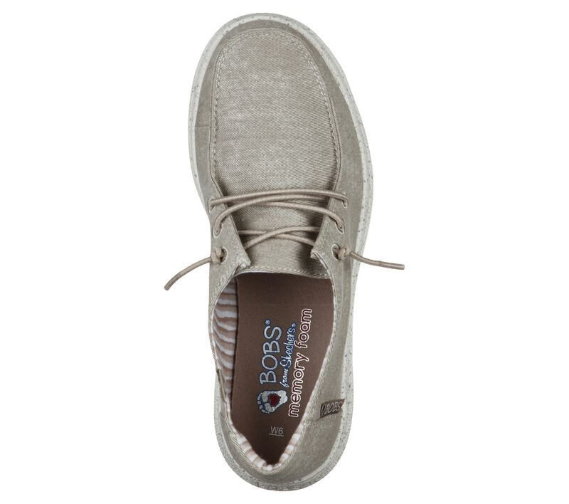 Dámské Boty Sebago Skechers BOBS Skipper - Summer Life Šedé Hnědé | CZ.113449TPE