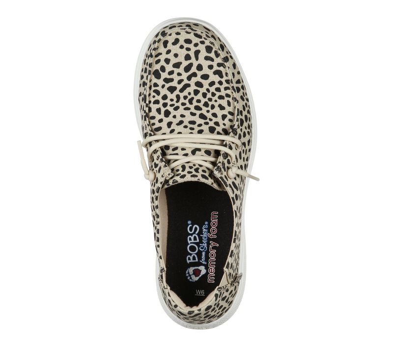 Dámské Boty Sebago Skechers BOBS Skipper - Port Jefferson Leopard | CZ.113772LPD