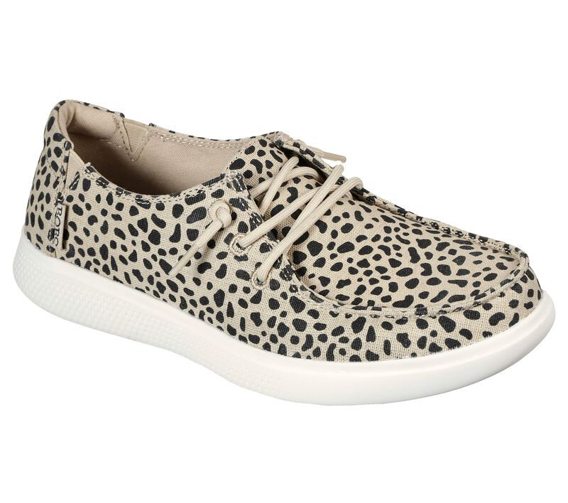 Dámské Boty Sebago Skechers BOBS Skipper - Port Jefferson Leopard | CZ.113772LPD