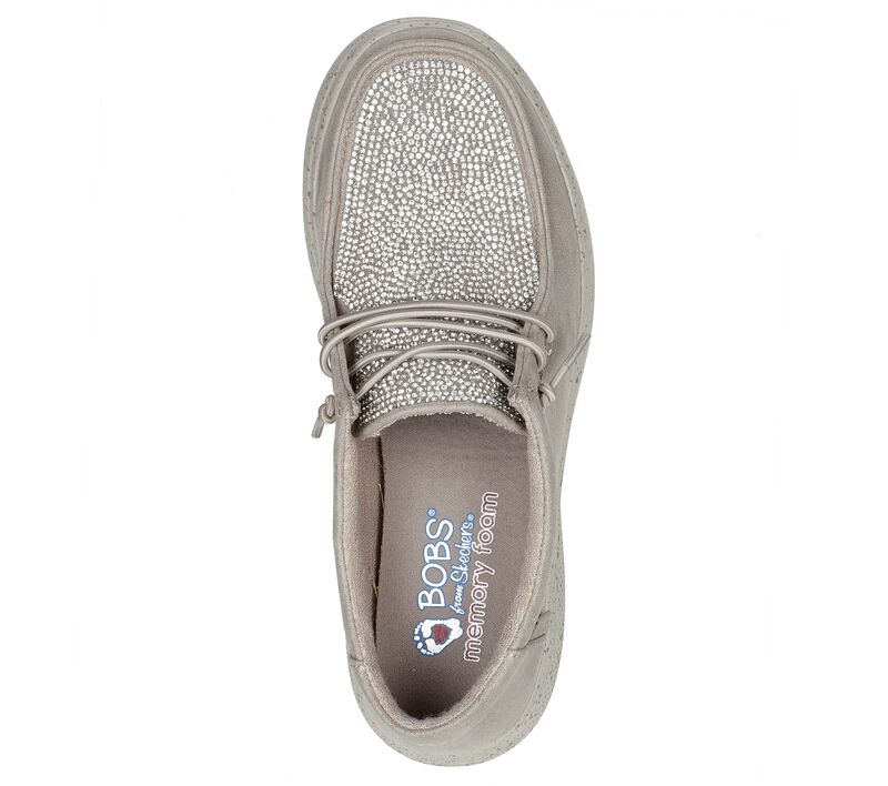 Dámské Boty Sebago Skechers BOBS Skipper - Super Flirt Šedé Hnědé | CZ.114161TPE