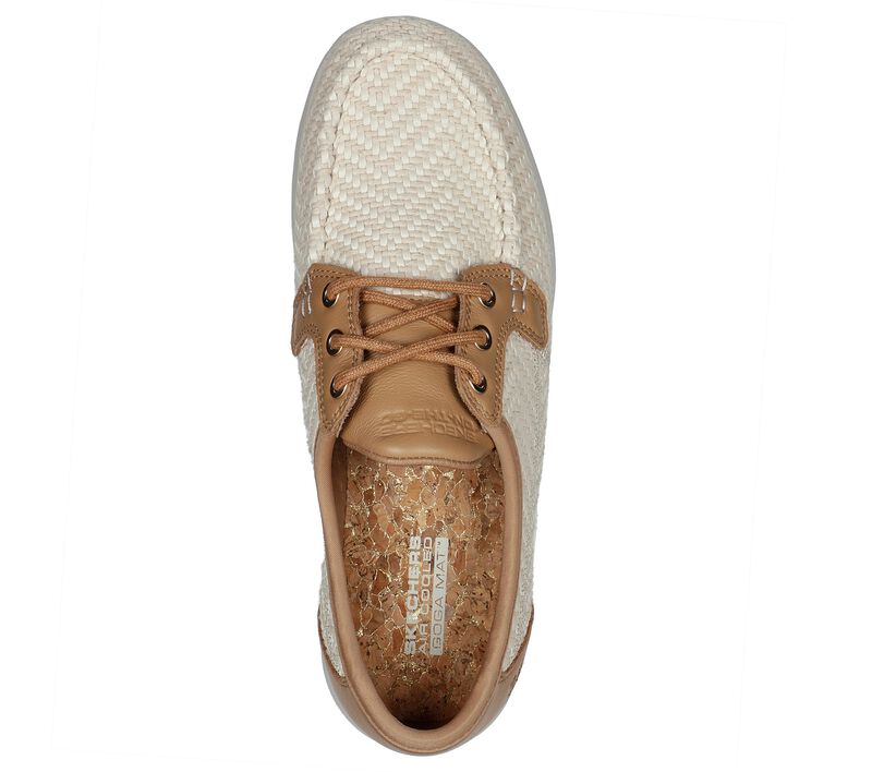 Dámské Boty Sebago Skechers On-the-GO 2.0 - Raffia Palms Béžový | CZ.136765NAT