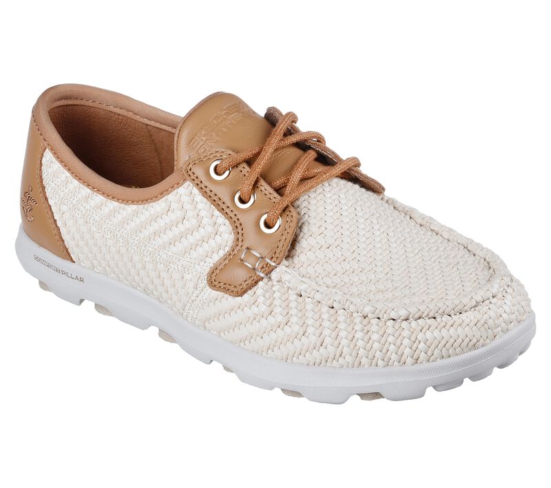 Dámské Boty Sebago Skechers On-the-GO 2.0 - Raffia Palms Béžový | CZ.136765NAT